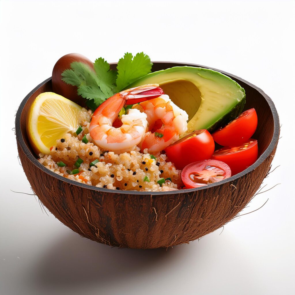 Garlic Shrimp Buddha Bowl (1)