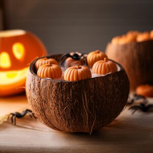 Halloween Themed Coconut Bowl (1)