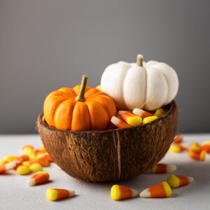 Halloween Themed Coconut Bowl (5)