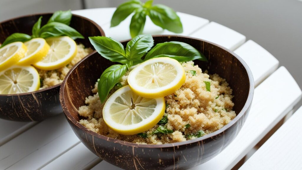 Lemon Basil Quinoa