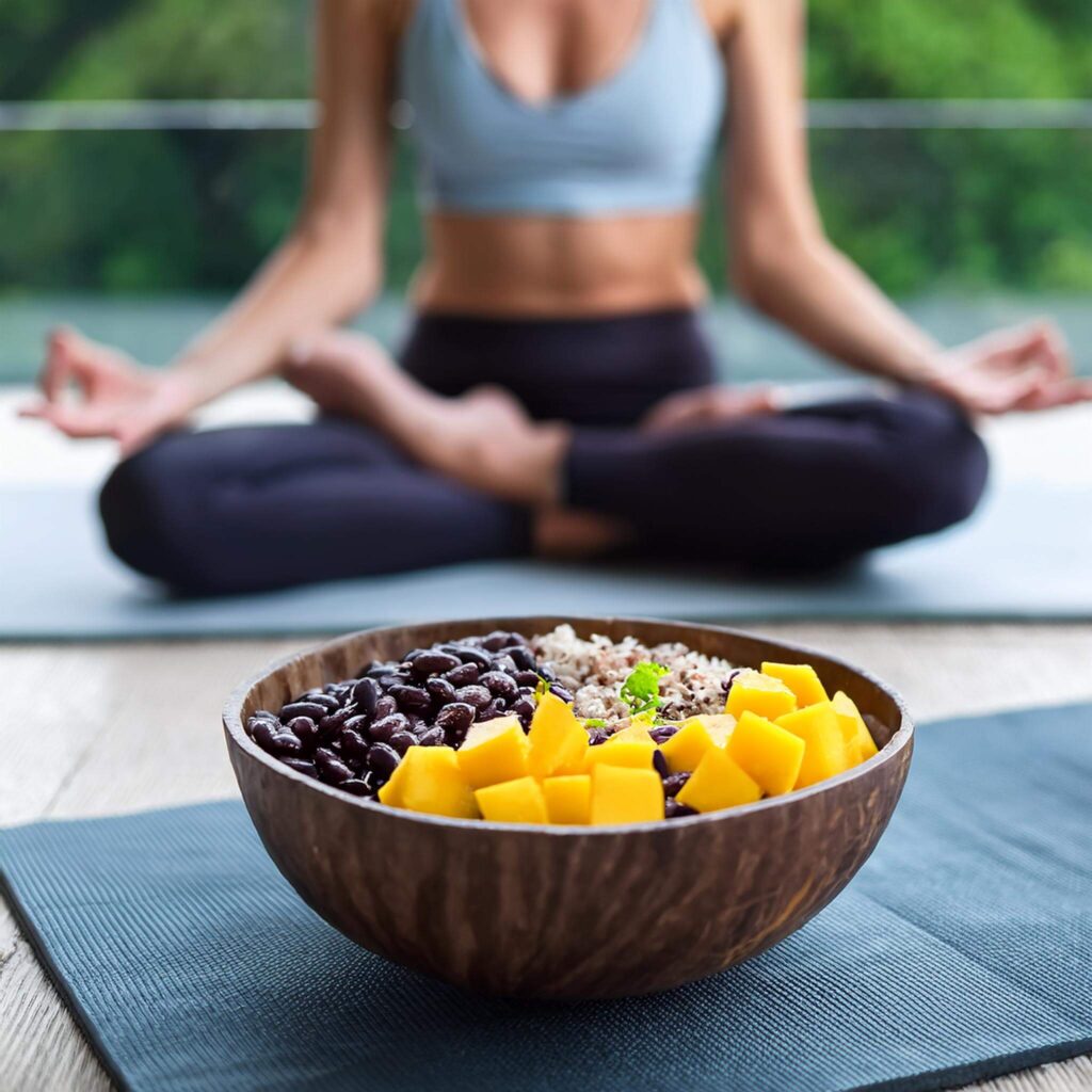 Mango Black Bean Buddha Bowl