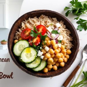 Mediterranean Coconut Buddha Bowl (4)