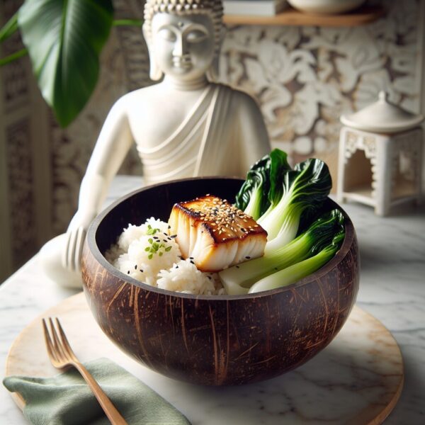 Miso Glazed Cod Bowl