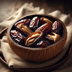 Nut Butter Stuffed Dates