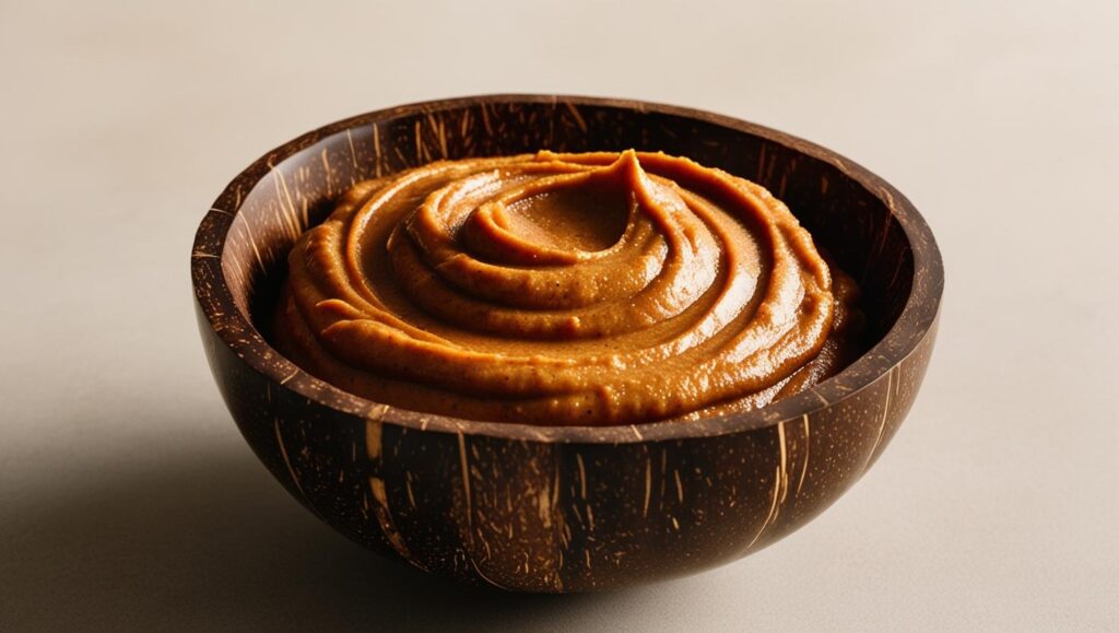 Nut Butter Dip In A Coconut Bowl (1)