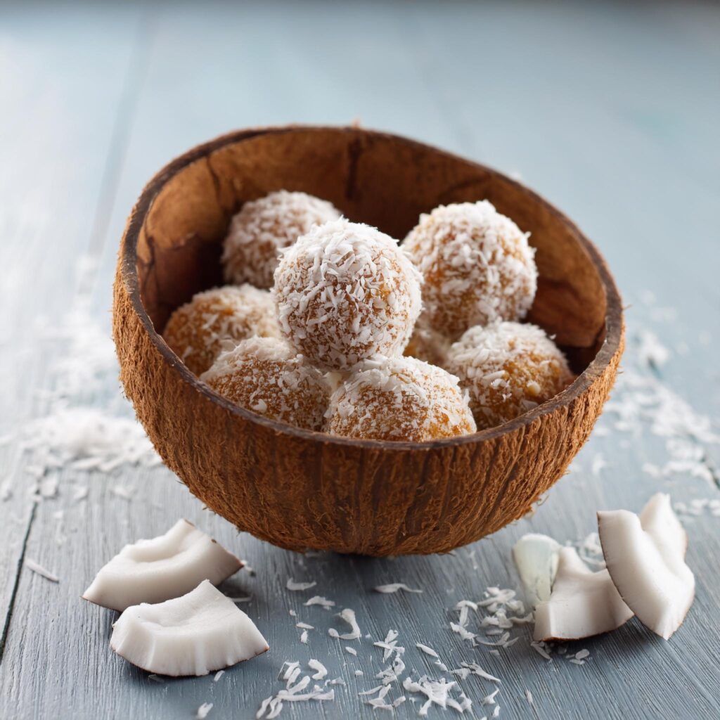 Nutty Coconut Energy Bites