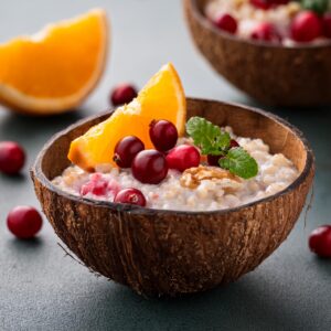 Orange Cranberry Overnight Oats (2)