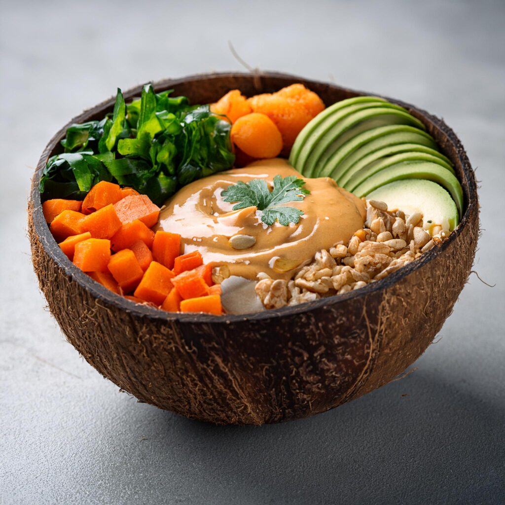 Peanut Sauce Buddha Bowl (2)