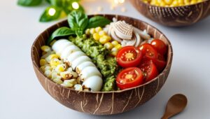 Pesto Farro Buddha Bowl (2)