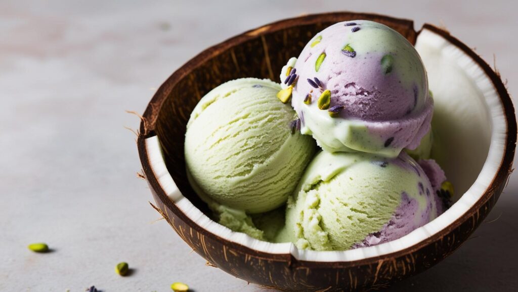 Pistachio Lavender Nice Cream (4)