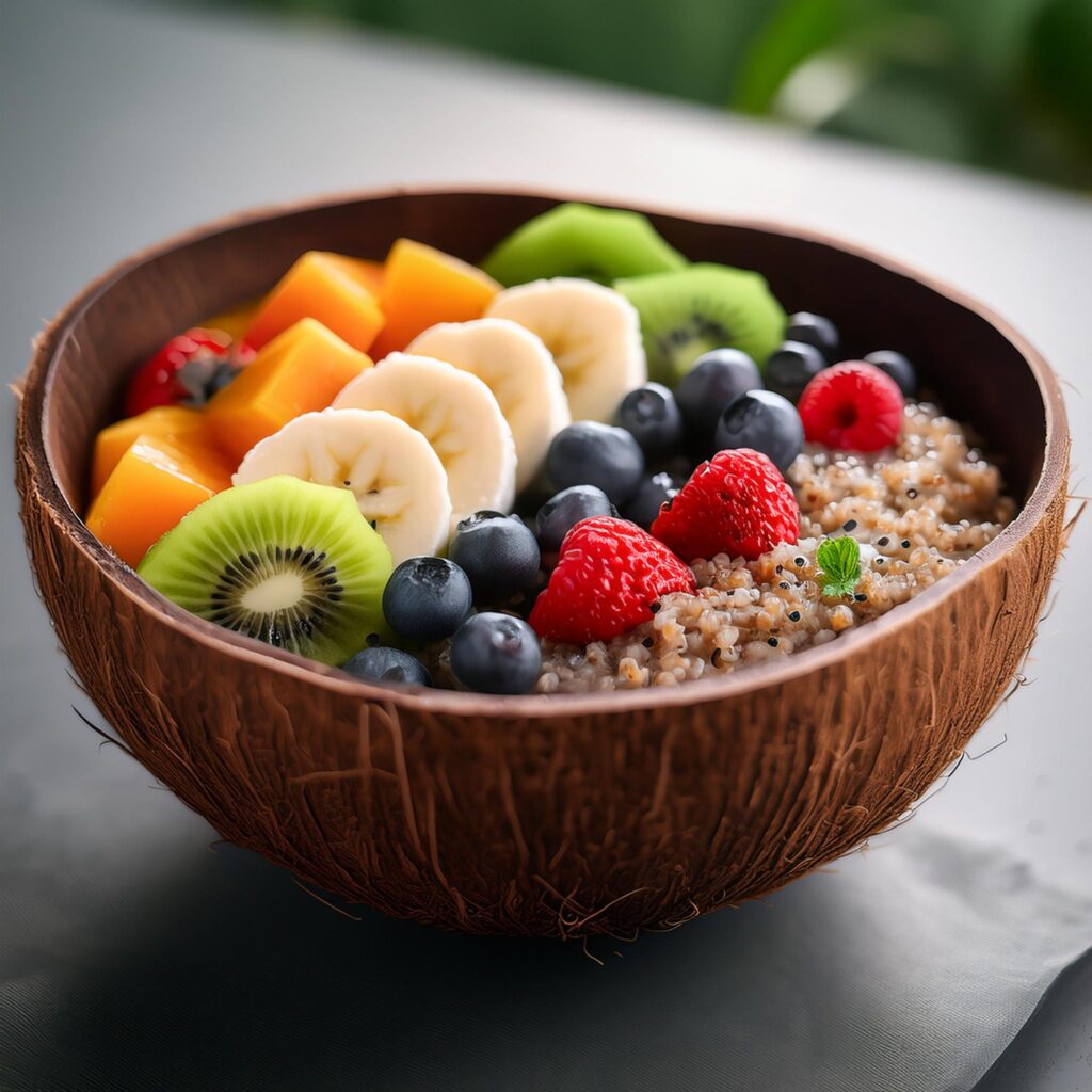 Quinoa Fruit Breakfast Bowl (1)