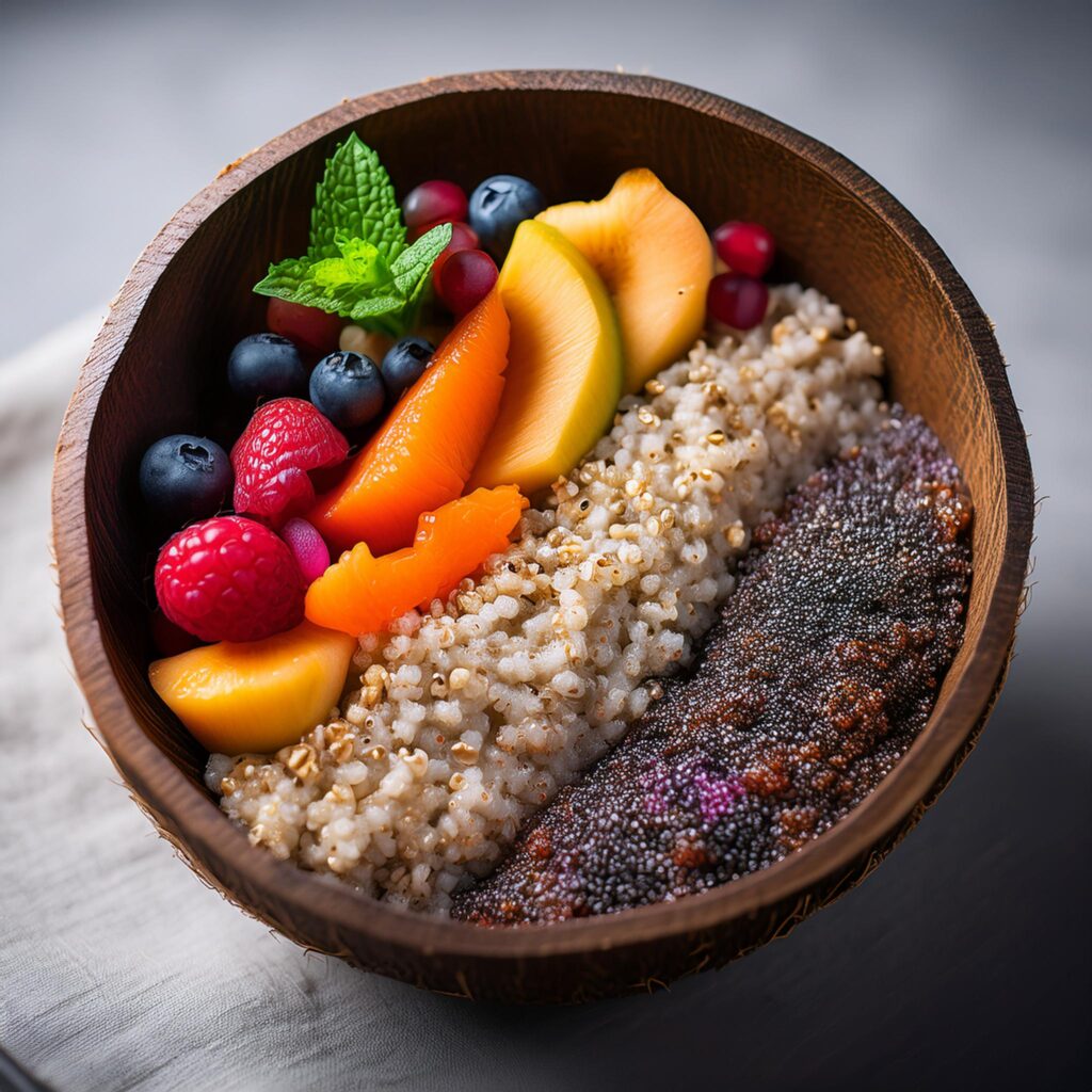 Quinoa Fruit Breakfast Bowl (2)