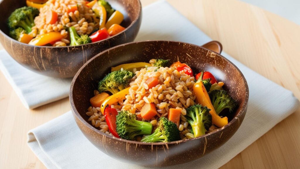 Roasted Veggie Freekeh (2)