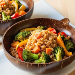 Roasted Veggie Freekeh (2)