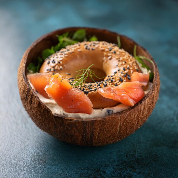 Smoked Salmon Bagel Bowl (2)