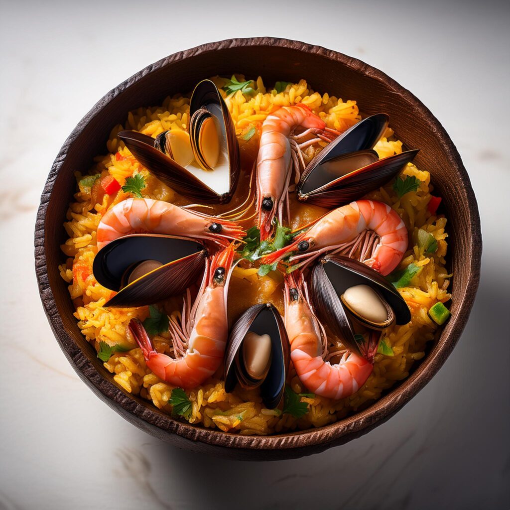 Spanish Paella Bowl (1)