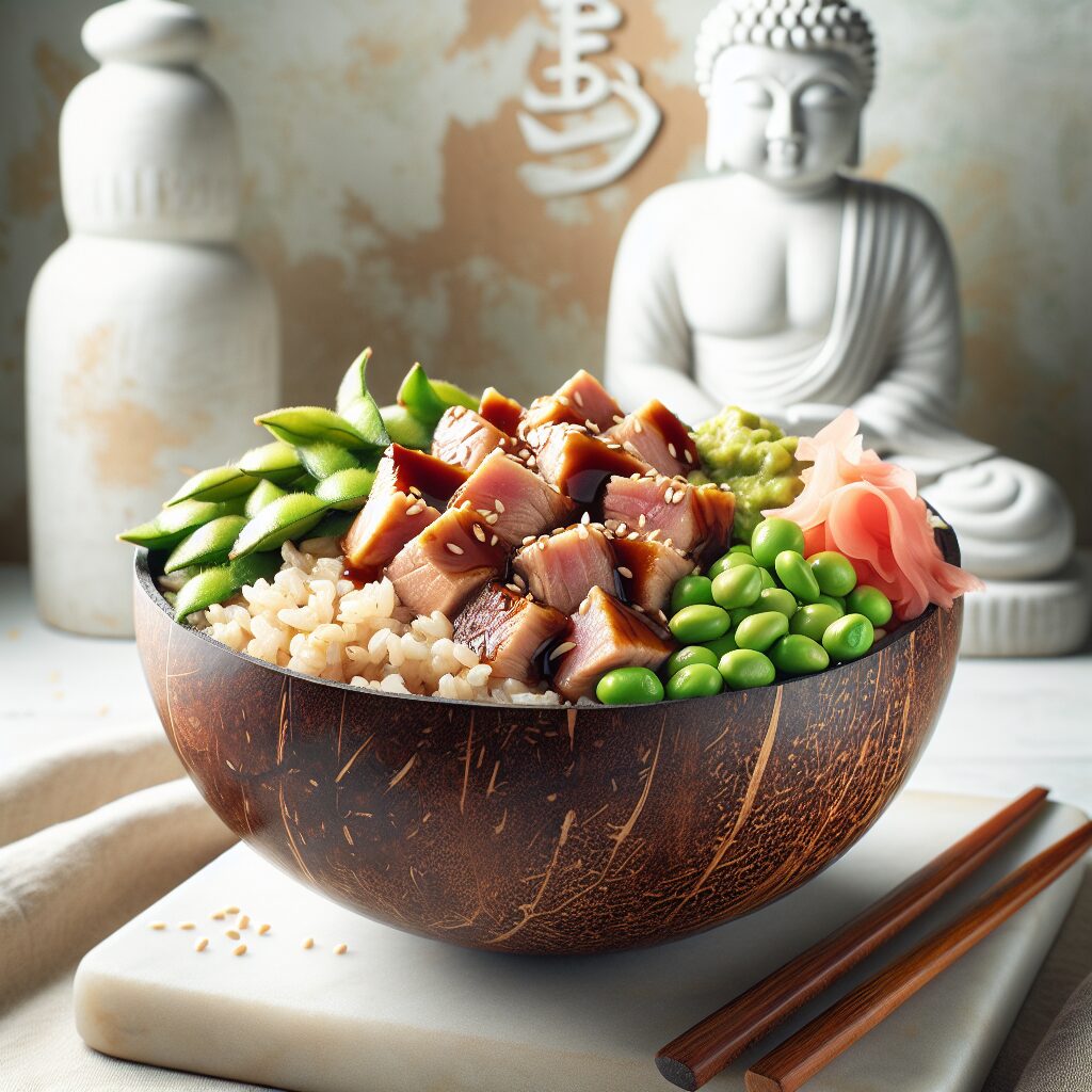 Teriyaki Tuna Buddha Bowl