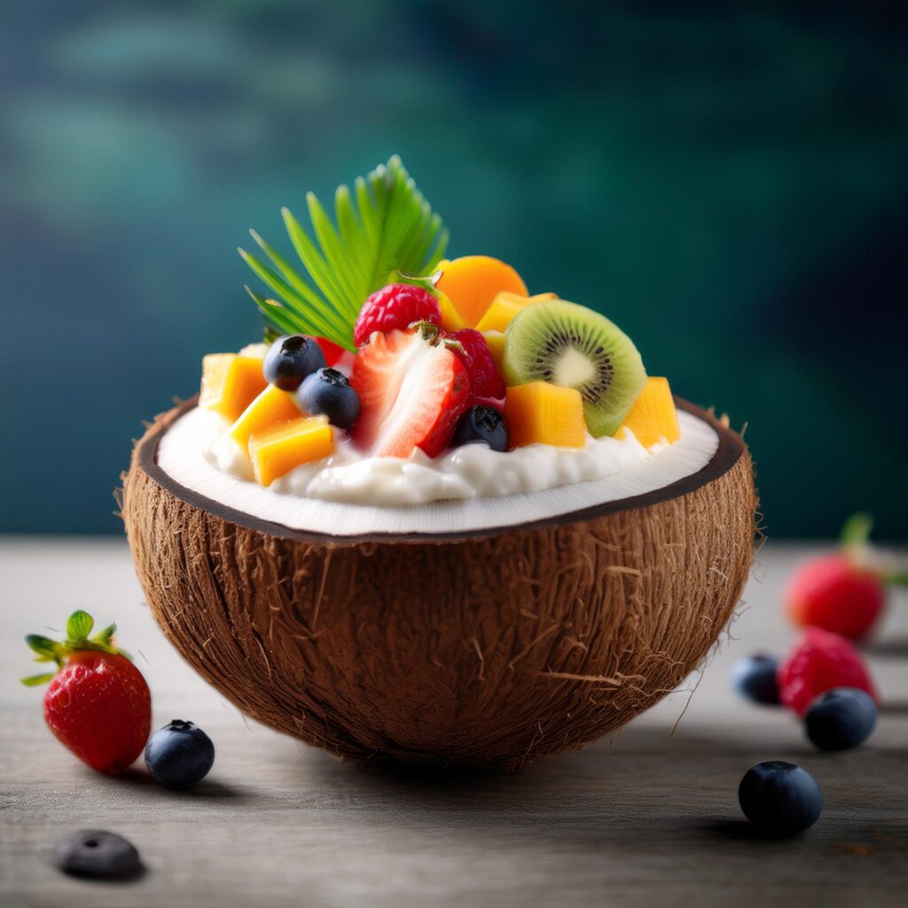 Tropical Fruit Parfait