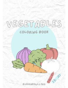 Vegetables Coloring Book