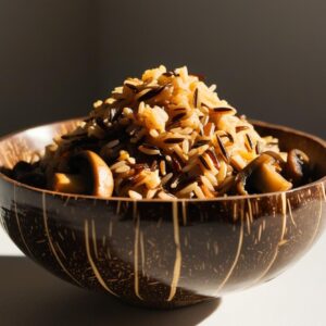 Wild Rice And Mushroom Bowl (1)