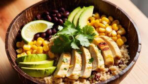 Zesty Lemon Chicken Bowl (2)