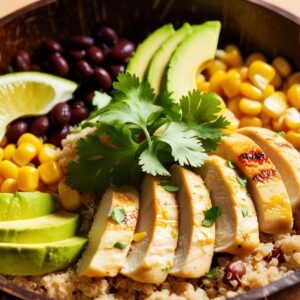 Zesty Lemon Chicken Bowl (2)