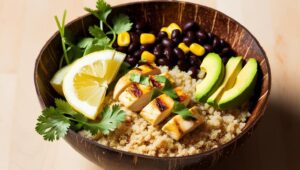 Zesty Lemon Chicken Bowl (4)