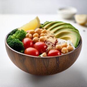 Zesty Lemon Chickpea Buddha Bowl