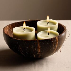 Coconut Bowl Coconut Lime Candles