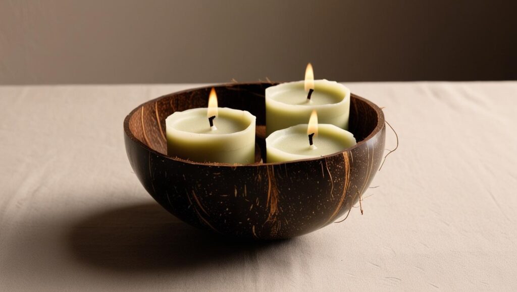 Coconut Bowl Coconut Lime Candles