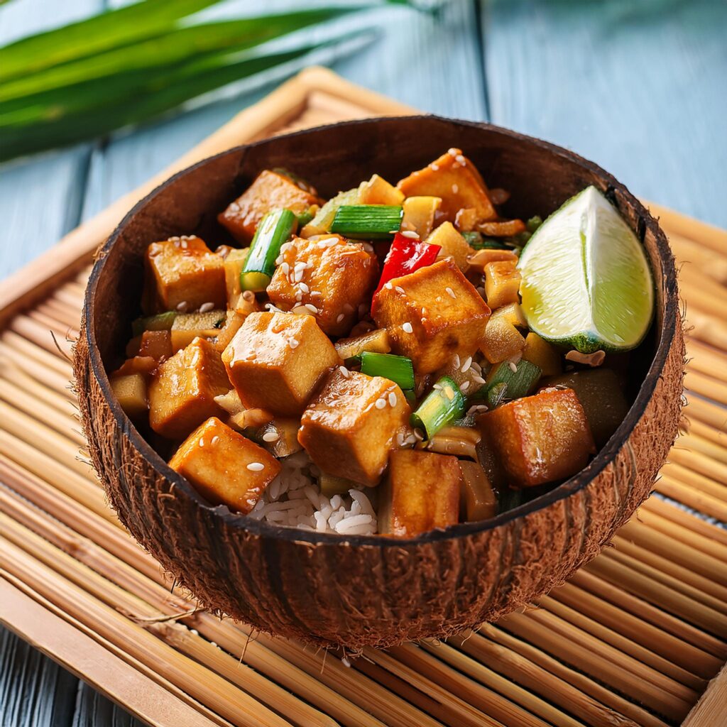 Coconut Tofu Stir Fry