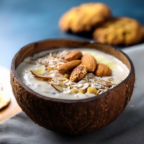 Oatmeal Cookie Smoothie Bowl (2)