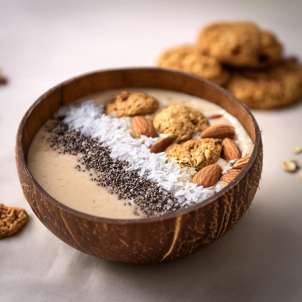 Oatmeal Cookie Smoothie Bowl (3)