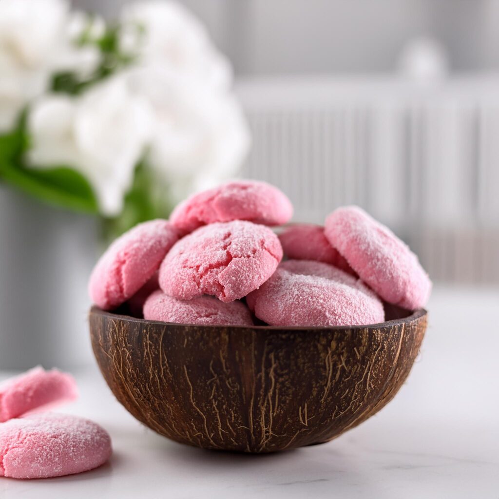 Pink Sugar Cookies