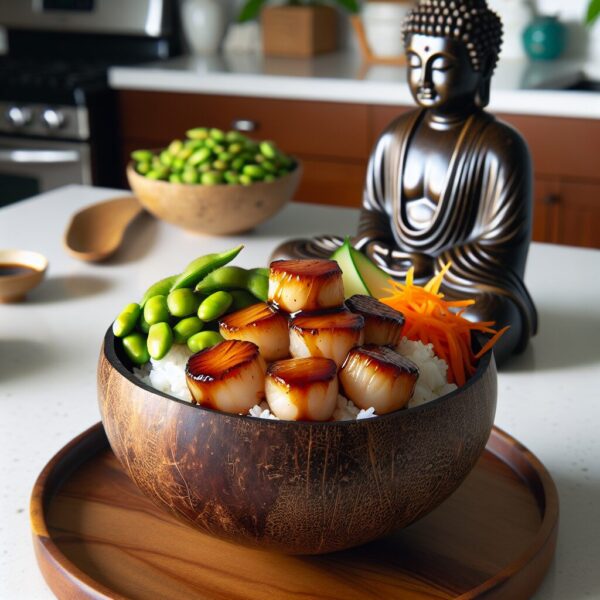 Teriyaki Scallop Bowl