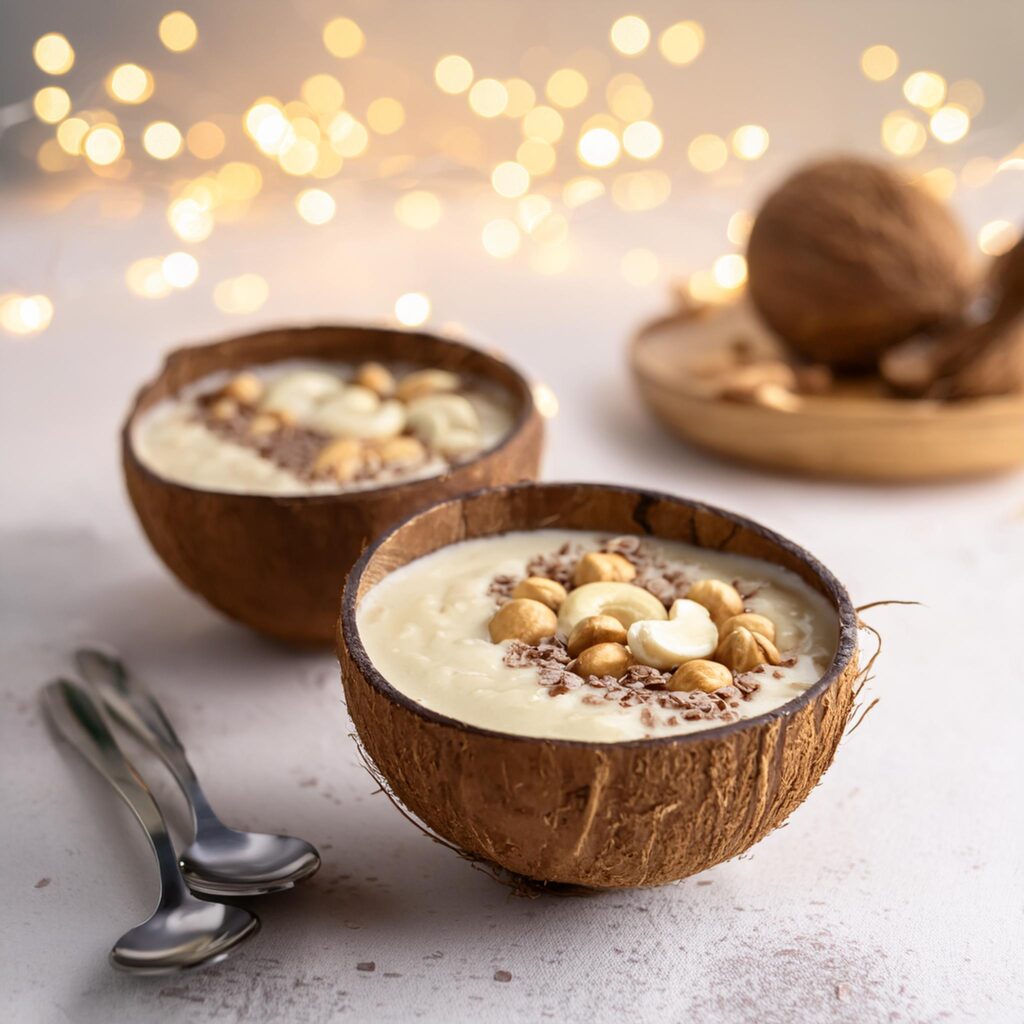 White Chocolate Macadamia Nut Cookie Smoothie Bowl